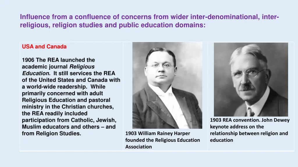 influence from a confluence of concerns from
