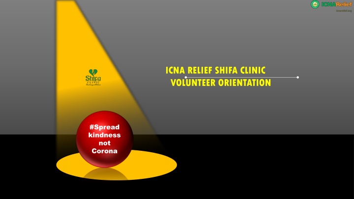 icna relief shifa clinic volunteer orientation