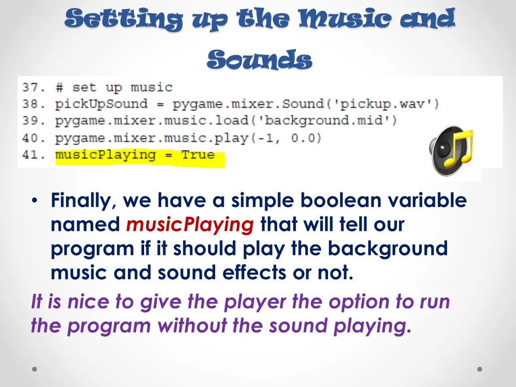 setting up the music and setting up the music and 2