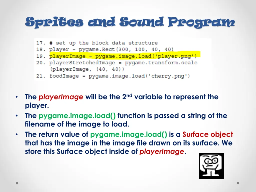 sprites and sound program sprites and sound 2