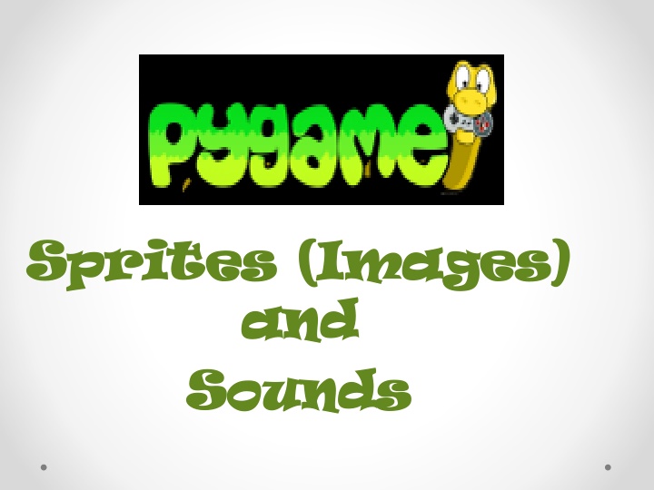 sprites images sprites images and and sounds