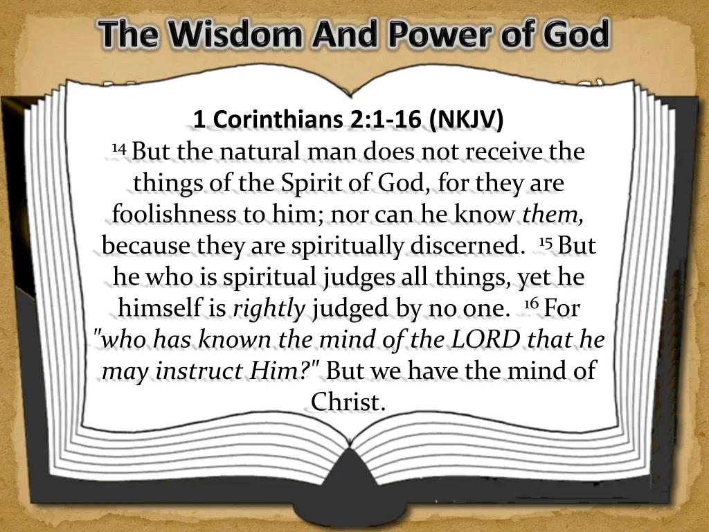 mystery revealed 2 6 16 1 corinthians 2 1 16 nkjv