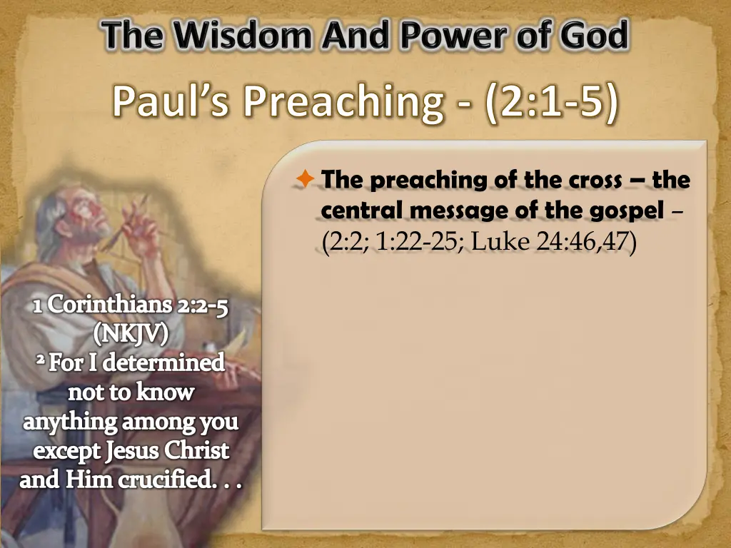 paul s preaching 2 1 5 1