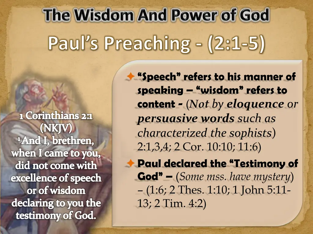 paul s preaching 2 1 5