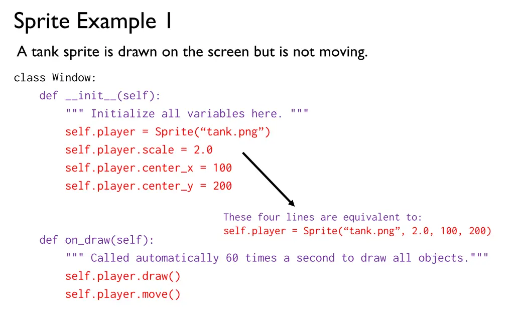 sprite example 1