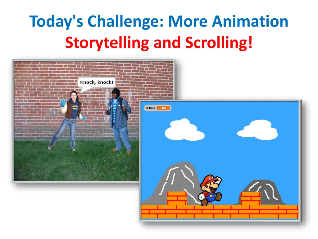today s challenge more animation storytelling