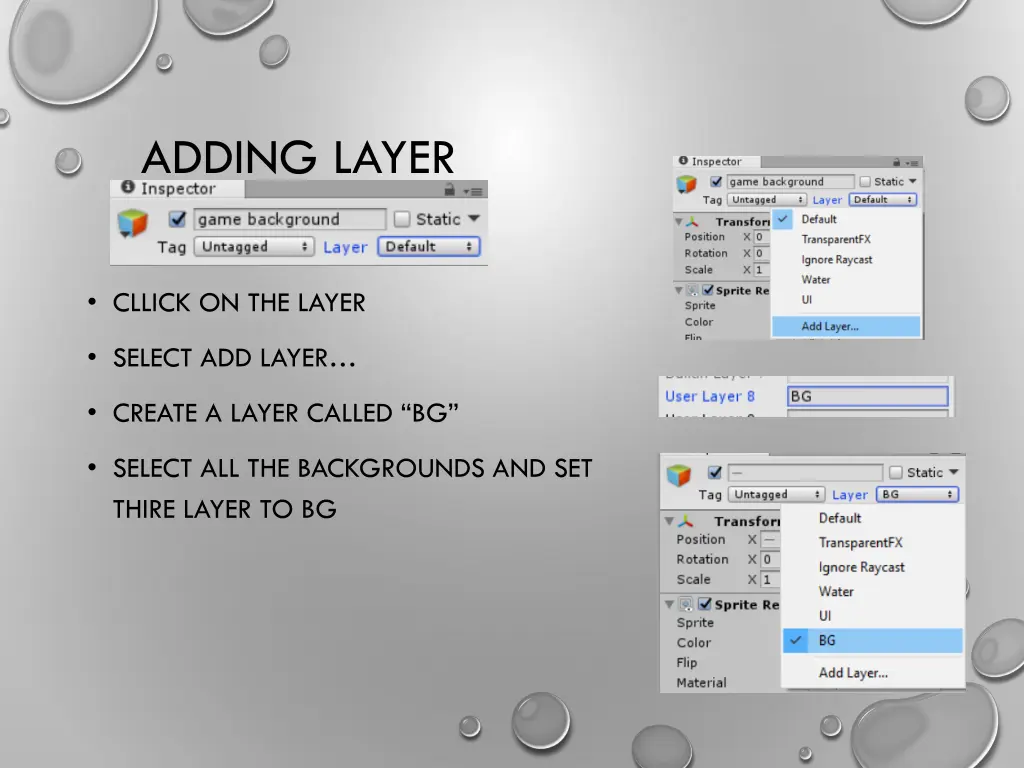 adding layer