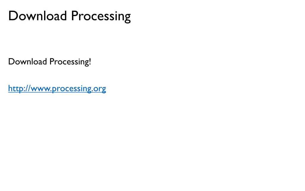 download processing