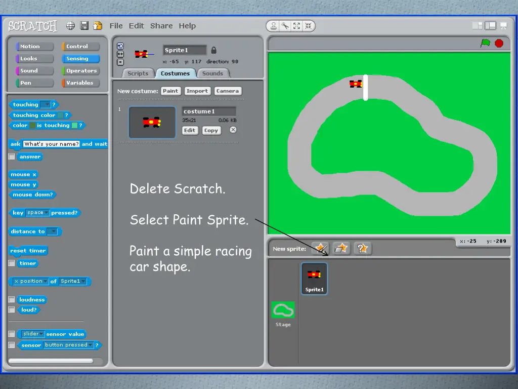 delete scratch