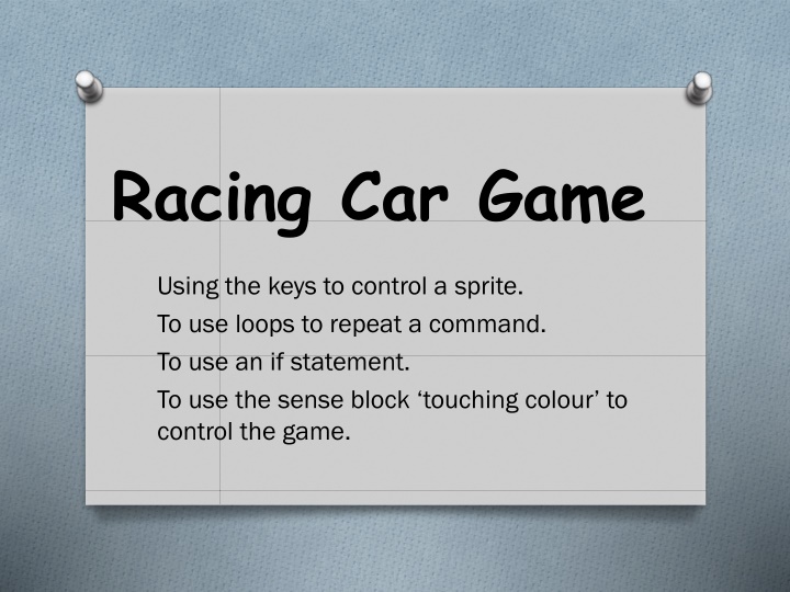 racing car game