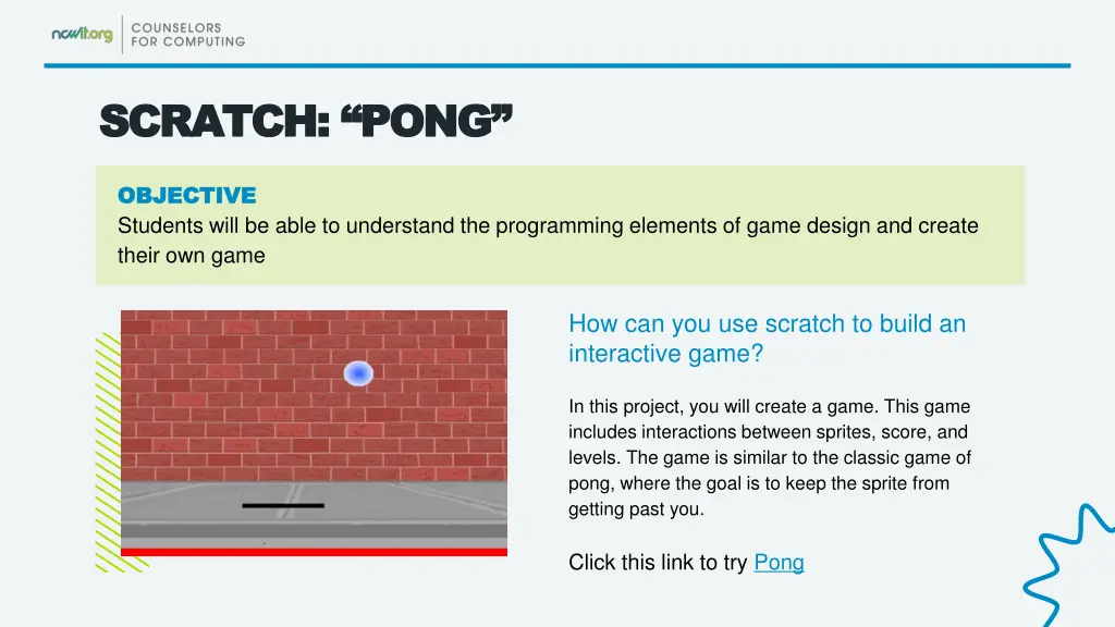 scratch pong scratch pong