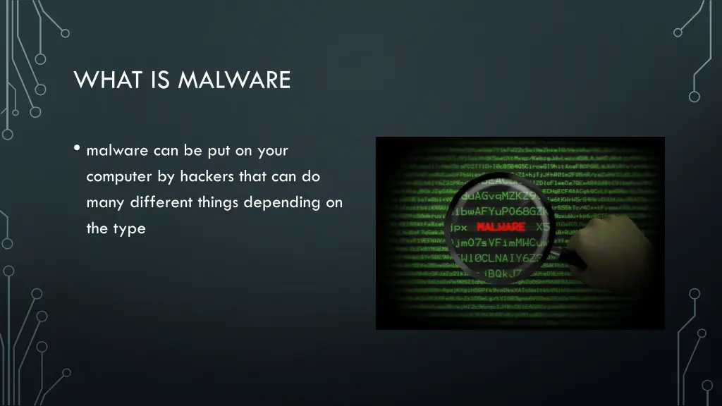what is malware