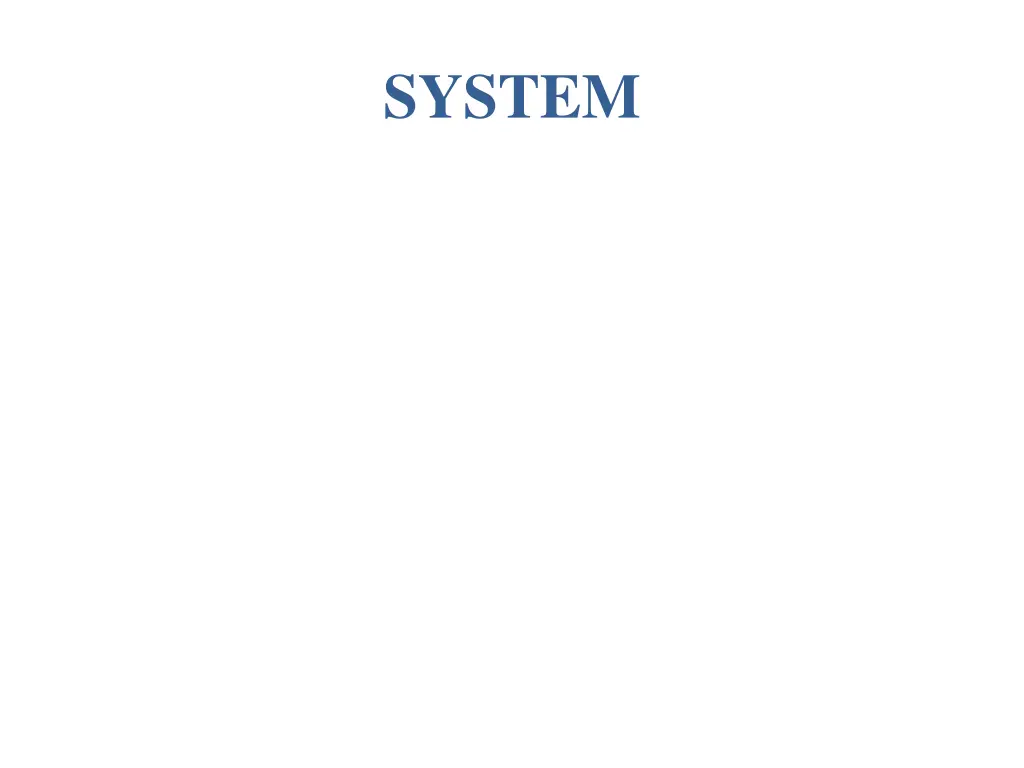 system
