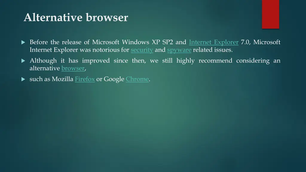alternative browser