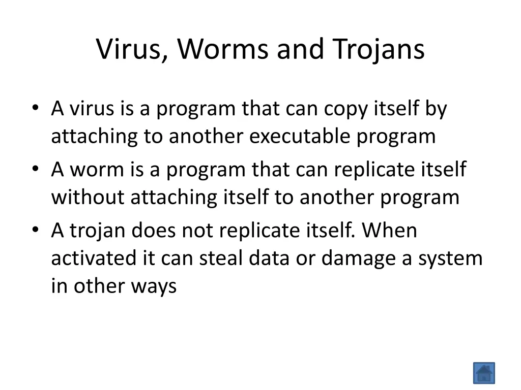 virus worms and trojans 1