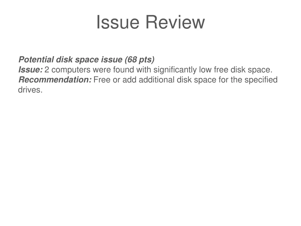 issue review 7