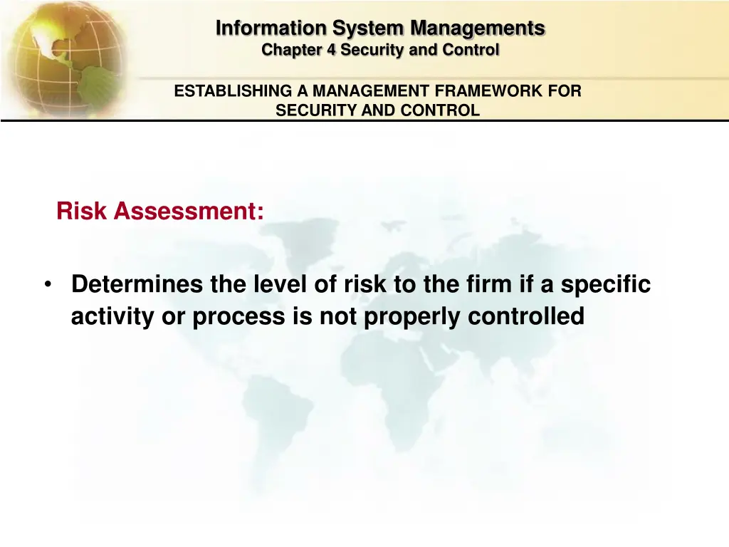 information system managements chapter 4 security 15