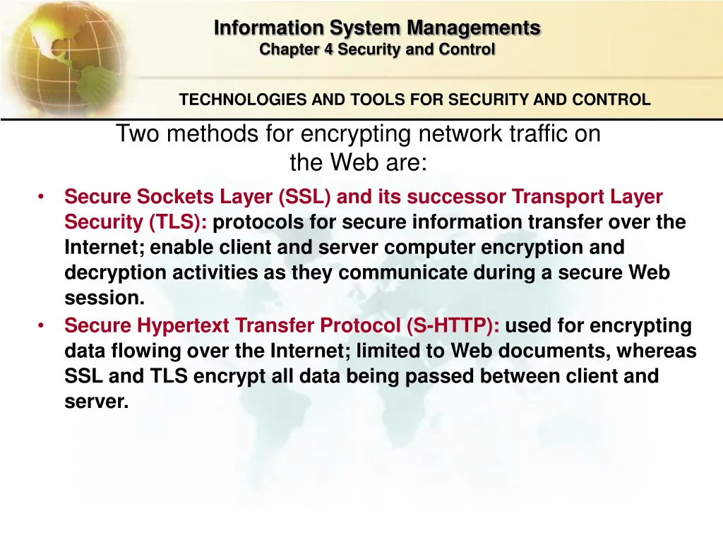 information system managements chapter 4 security 29