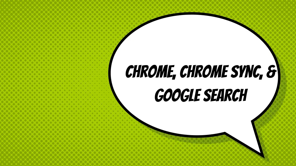 chrome chrome sync google search