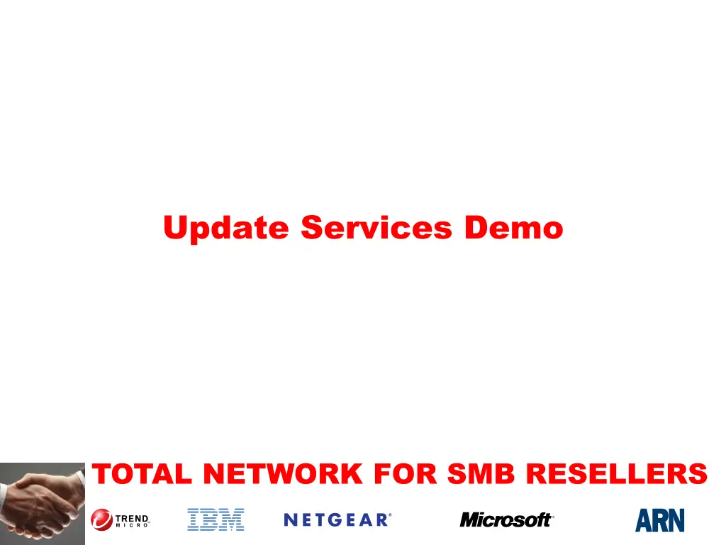 update services demo