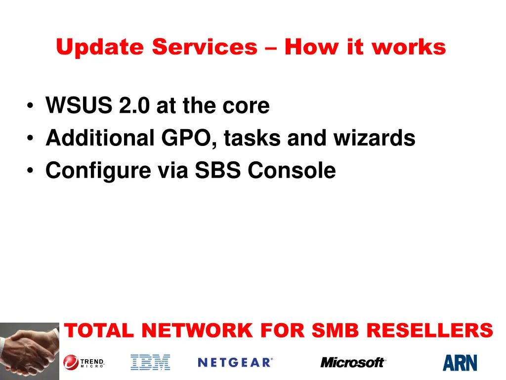 update services how it works