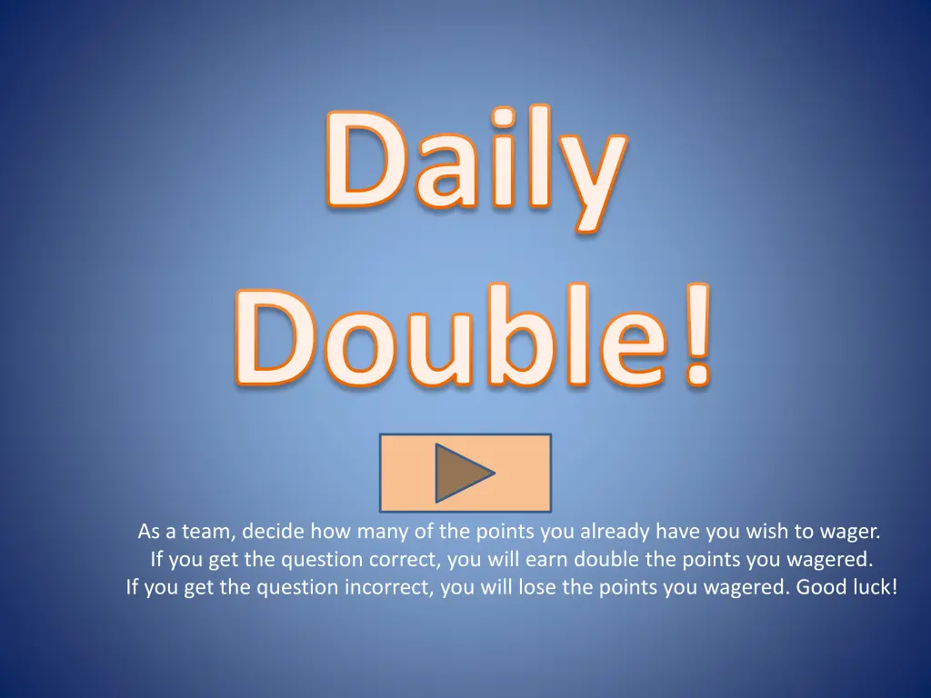 daily double 1