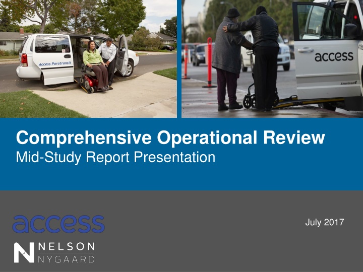 comprehensive operational review mid study report