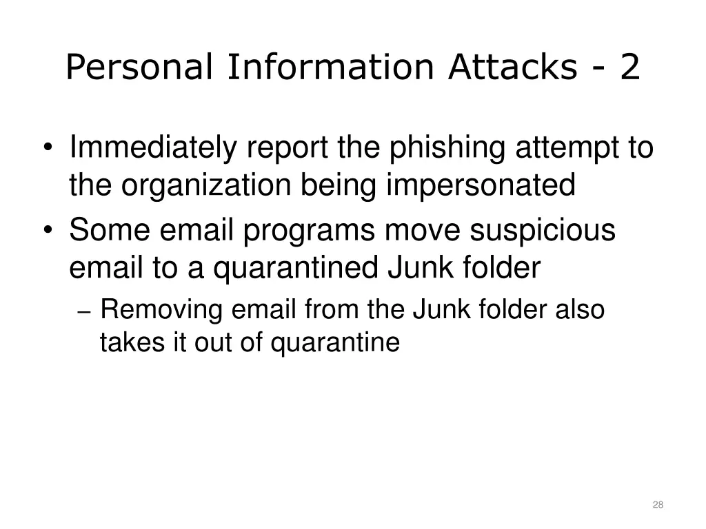 personal information attacks 2