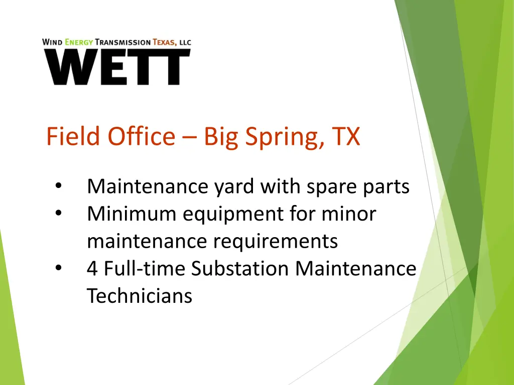 field office big spring tx