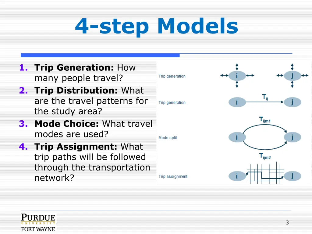 4 step models