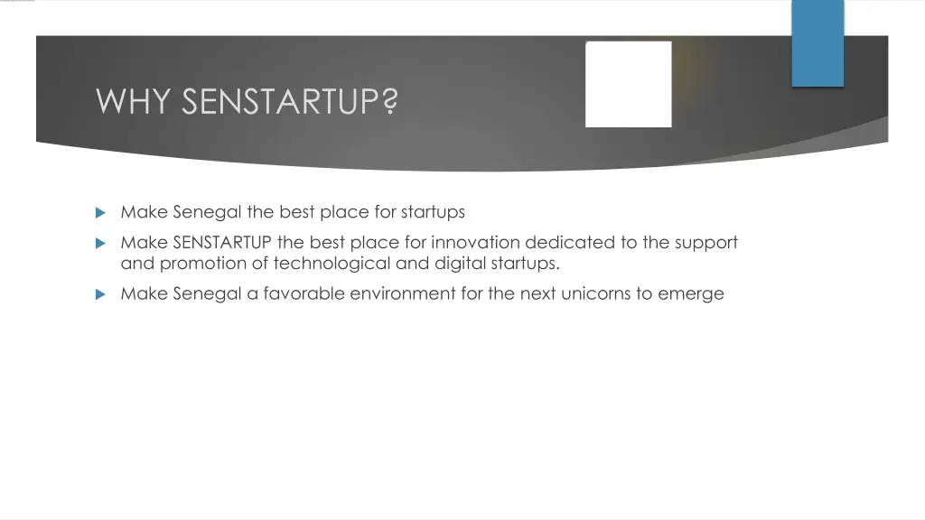 why senstartup