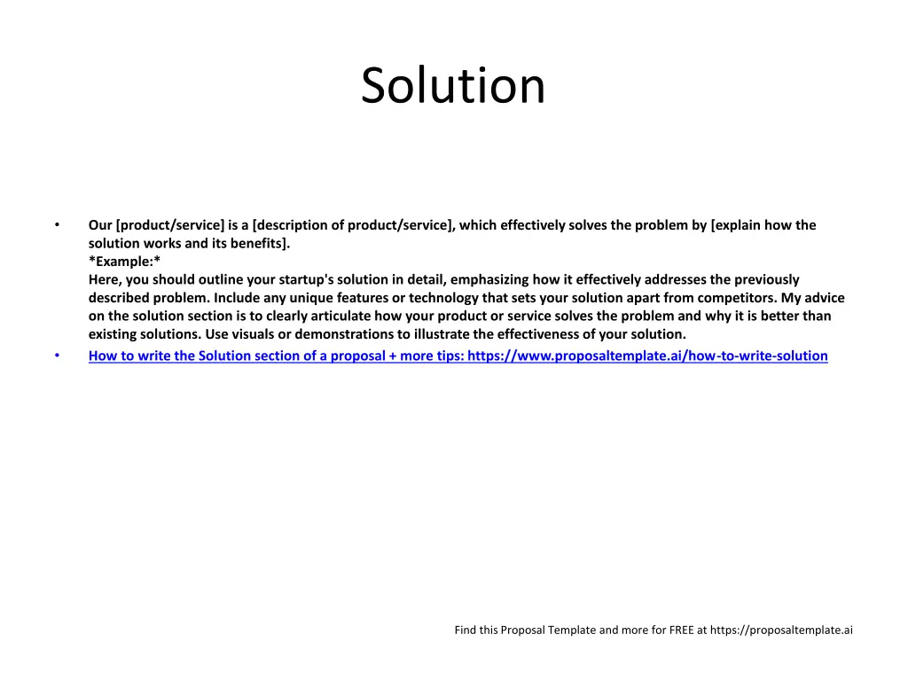 solution