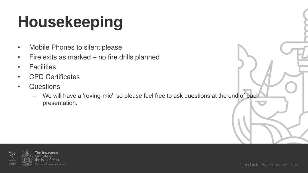housekeeping