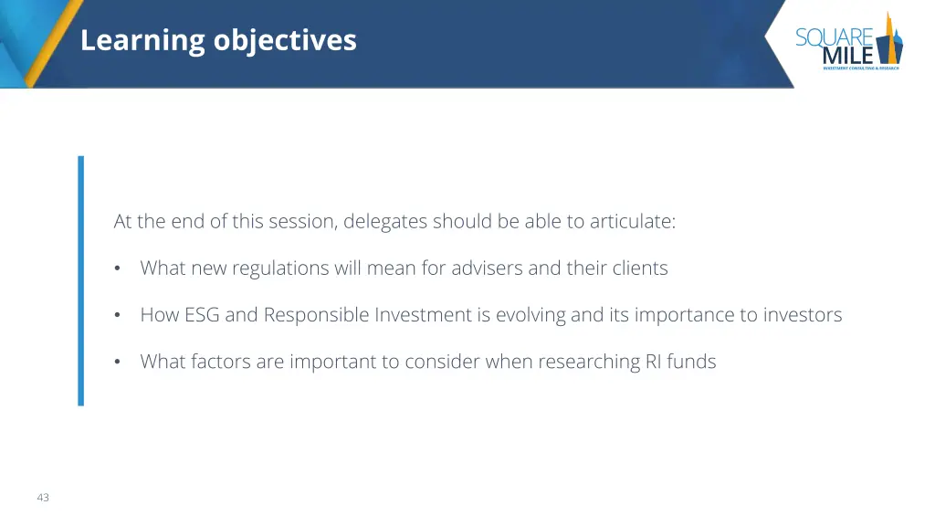 learning objectives 1
