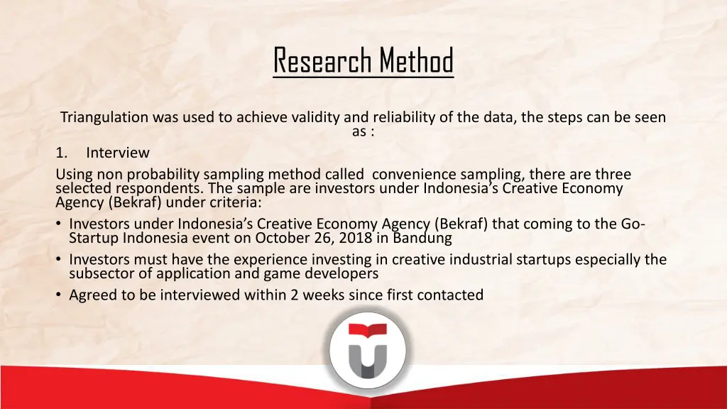 research method 1