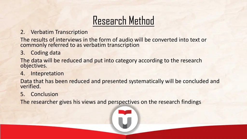 research method 2