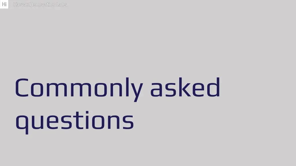 commonly asked questions