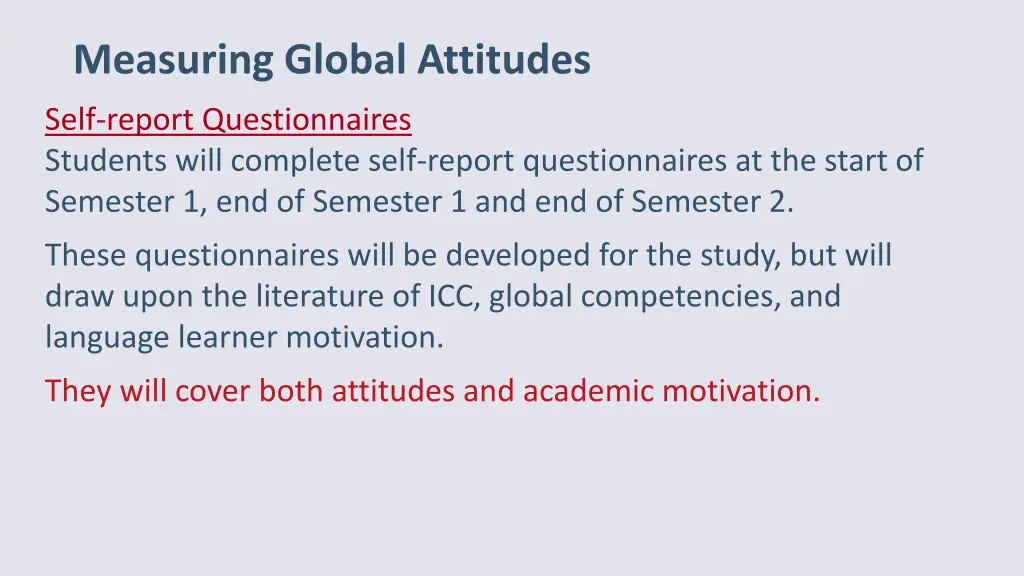 measuring global attitudes 1