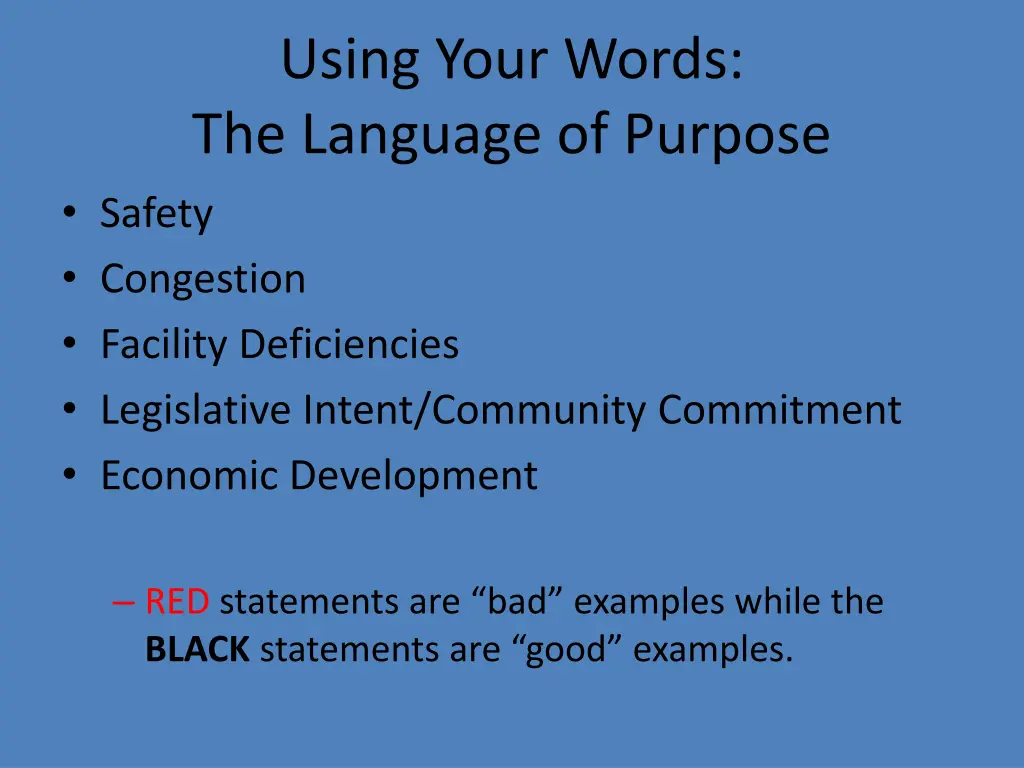 using your words the language of purpose safety