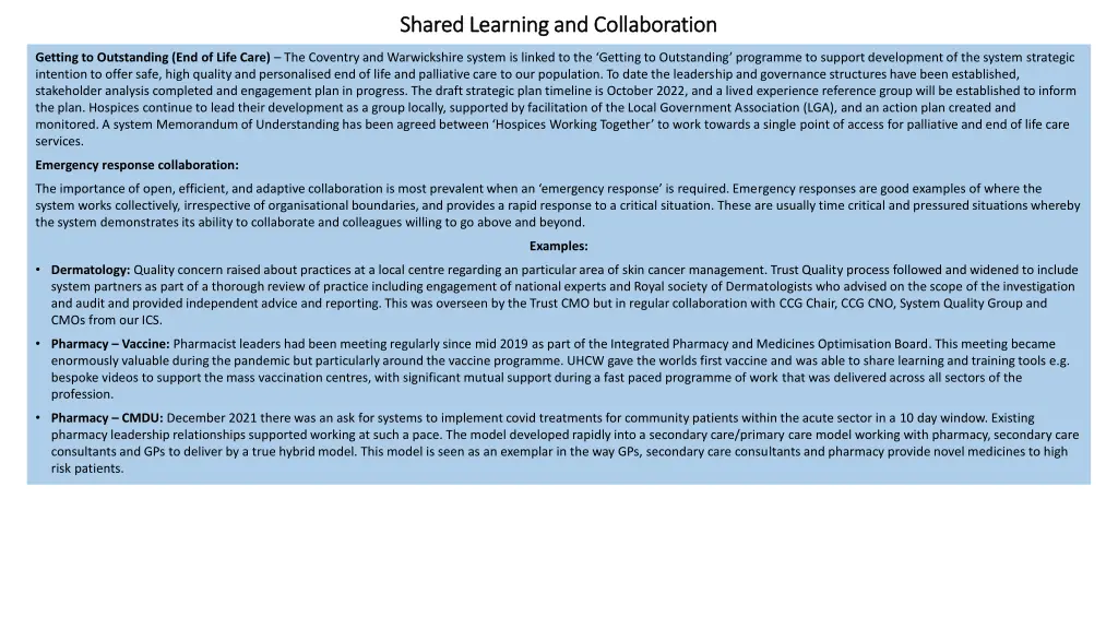 shared learning and collaboration shared learning 1