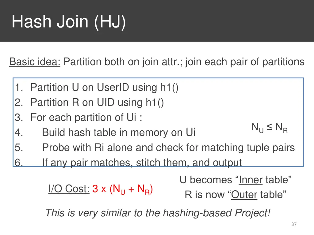 hash join hj