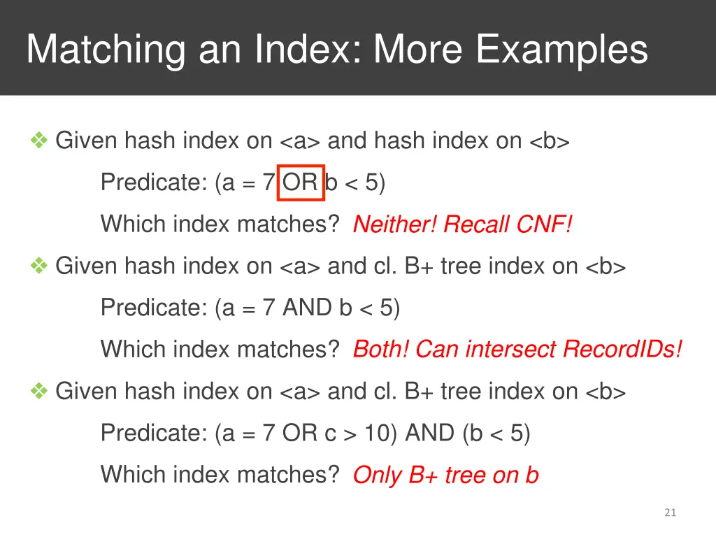 matching an index more examples 1