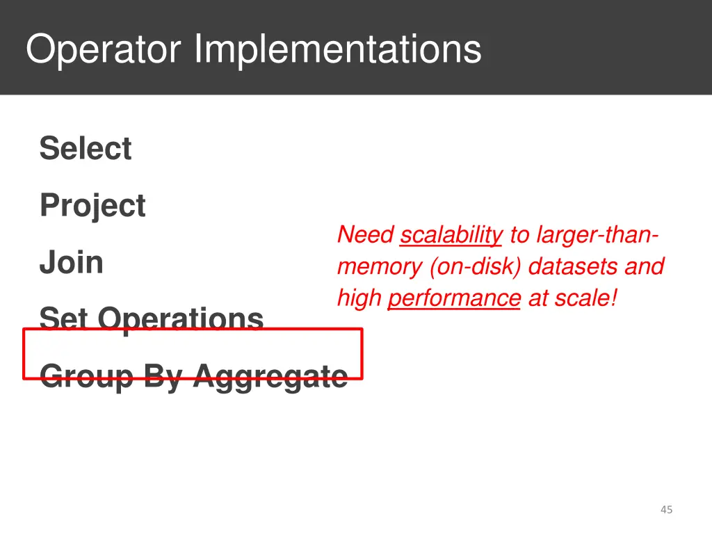 operator implementations 5