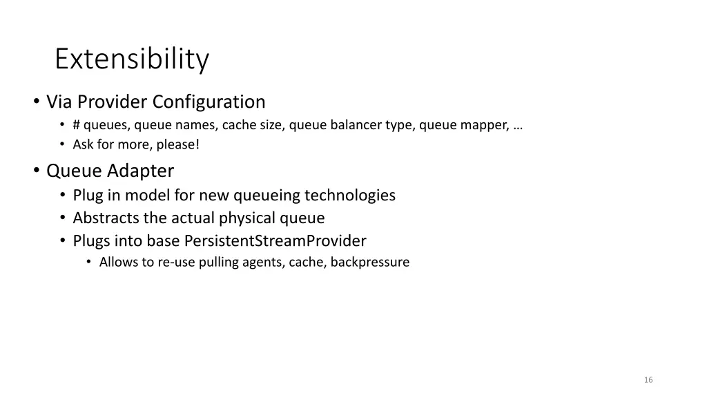 extensibility