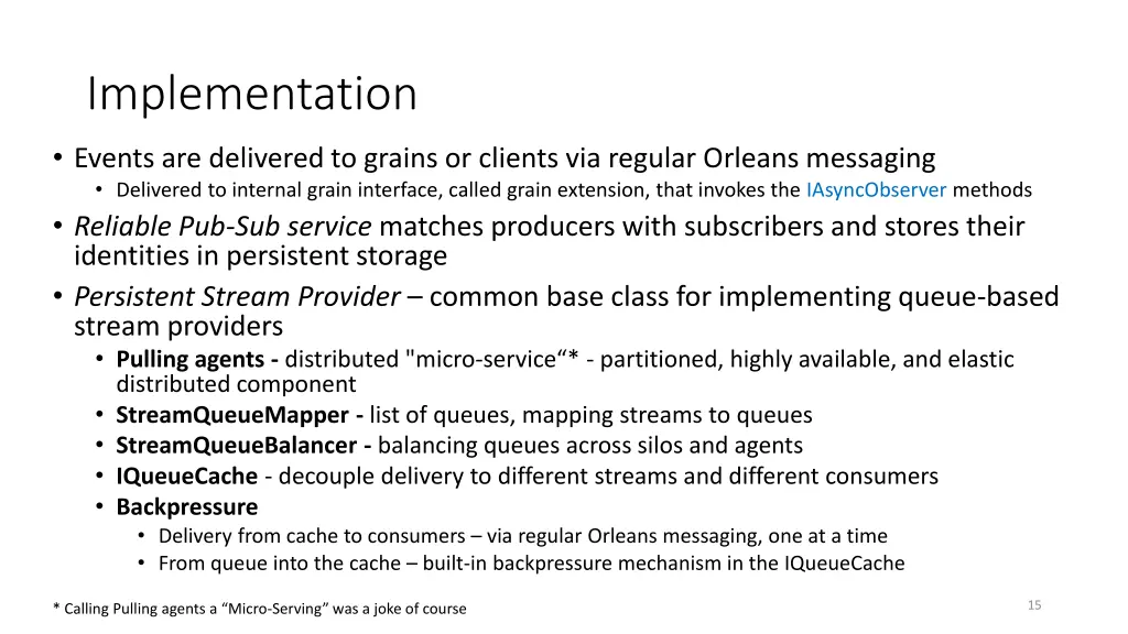 implementation