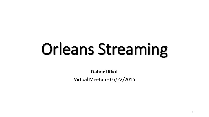 orleans streaming orleans streaming