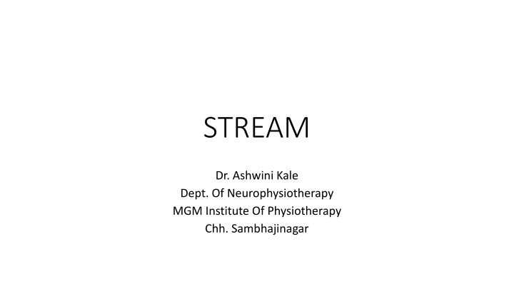 stream