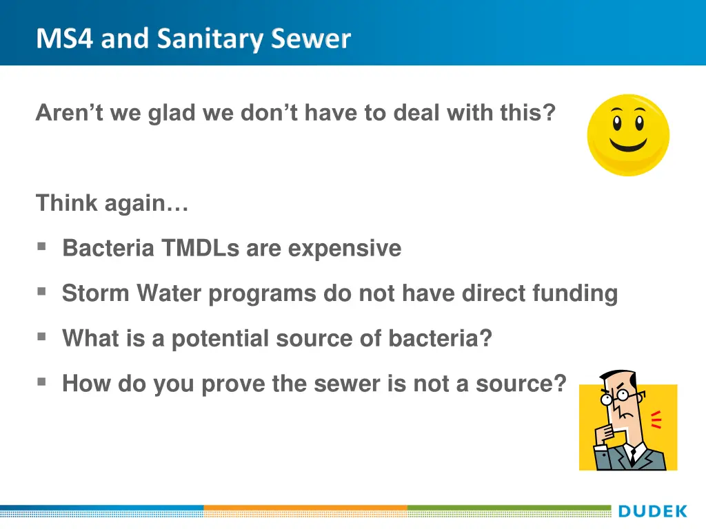 ms4 and sanitary sewer 1