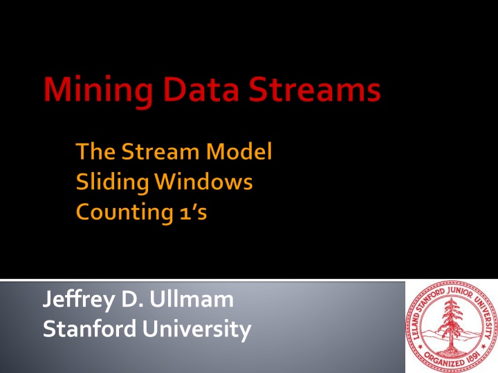 jeffrey d ullmam stanford university