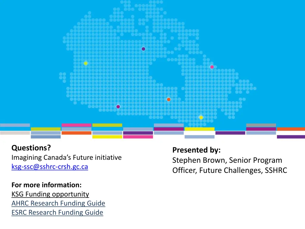 questions imagining canada s future initiative
